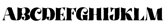 GangStar Font UPPERCASE