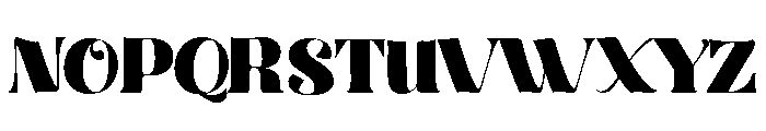 GangStar Font UPPERCASE