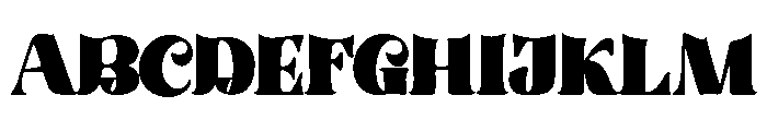 GangStarBold Font UPPERCASE