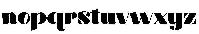 GangStar Font LOWERCASE