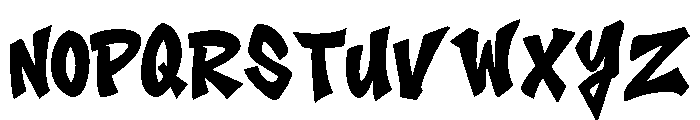 Ganker Storm Font UPPERCASE