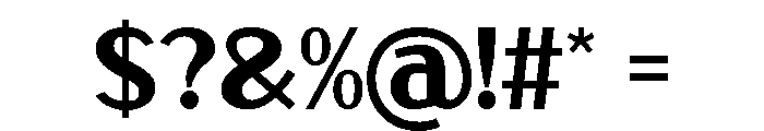 Ganliso Font OTHER CHARS