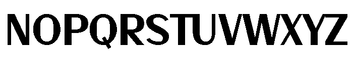 Ganliso Font UPPERCASE
