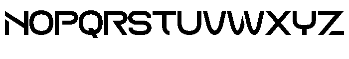 Ganter Font UPPERCASE