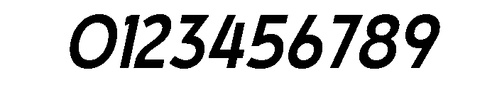 Gaornes Bold Italic Font OTHER CHARS