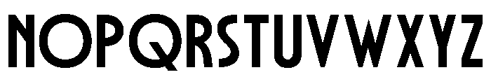 Gaornes Bold Font UPPERCASE