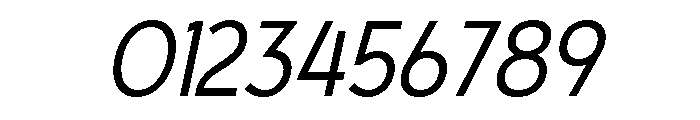 Gaornes Italic Font OTHER CHARS