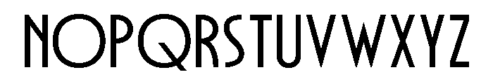Gaornes Regular Font UPPERCASE