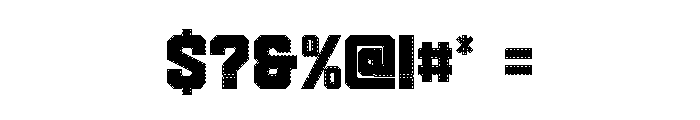 Gap Regular Font OTHER CHARS