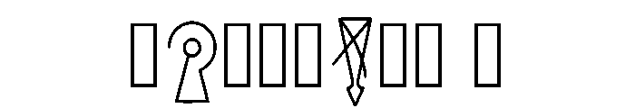 Garcm Regular Font OTHER CHARS