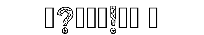 Garcp Regular Font OTHER CHARS