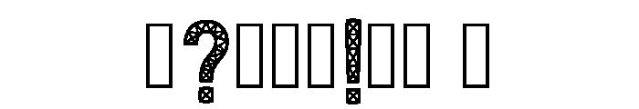 Garcr Regular Font OTHER CHARS