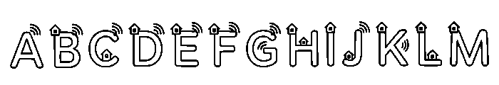 Garcu Regular Font UPPERCASE