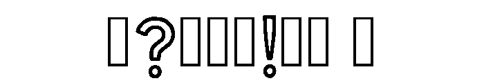 Garcw Regular Font OTHER CHARS