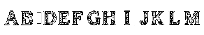 Garcz Regular Font UPPERCASE