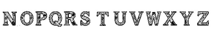 Garcz Regular Font UPPERCASE
