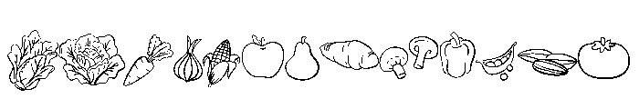 Garden Bounty FONT