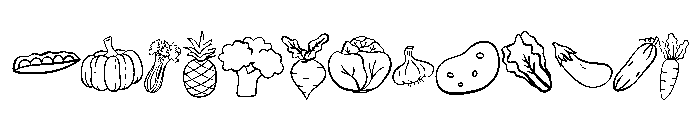 Garden Bounty Font LOWERCASE