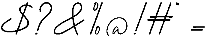 Garden Dancing Font OTHER CHARS