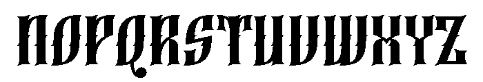 Garden Fence Regular Font LOWERCASE