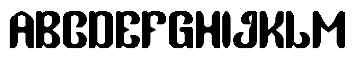 Garden Oracle Font UPPERCASE