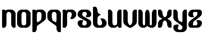 Garden Oracle Font LOWERCASE