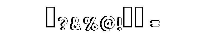 Garden School Regular Font OTHER CHARS