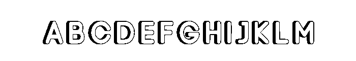 Garden School Regular Font UPPERCASE