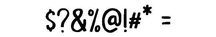 Gardenboy Font OTHER CHARS