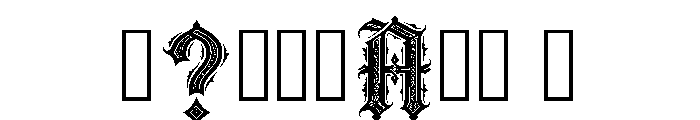 Gardenia Regular Font OTHER CHARS