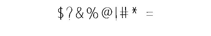 Gardening1 Font OTHER CHARS