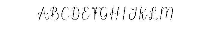 Gardening1 Font UPPERCASE