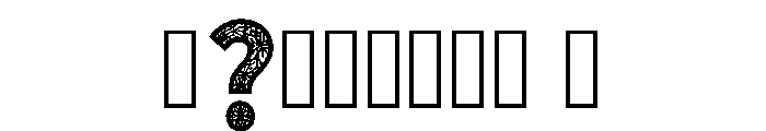 Gardo Regular Font OTHER CHARS