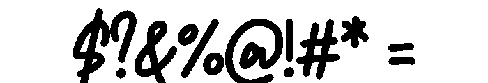 Gardy Font OTHER CHARS