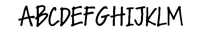 Garem Marker Regular Font UPPERCASE