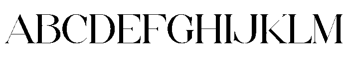 Gares Font UPPERCASE