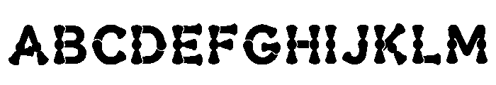 Gareth Regular Font UPPERCASE