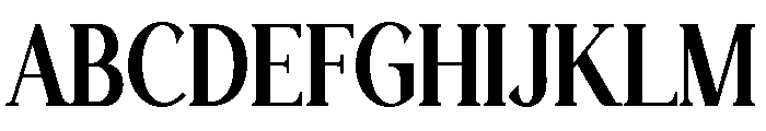 Garetto Font UPPERCASE