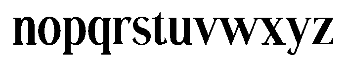 Garetto Font LOWERCASE