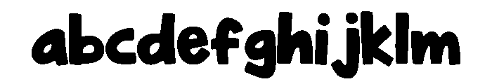 Garfieh Comic Bold FONT