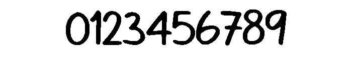Garfieh Comic Regular Font OTHER CHARS