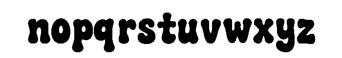 Gargyz Font LOWERCASE