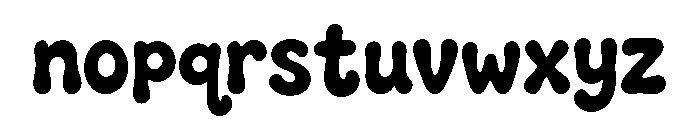 GarielosMobegt Font LOWERCASE
