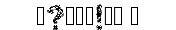 Gariep Regular Font OTHER CHARS