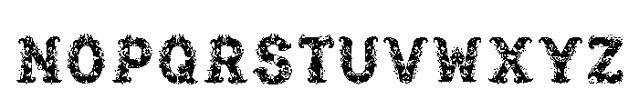 Gariep Regular Font UPPERCASE