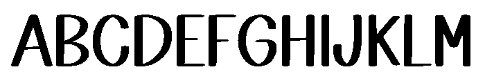 Garisans Font UPPERCASE