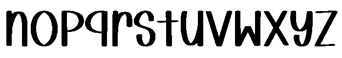 Garisans Font LOWERCASE