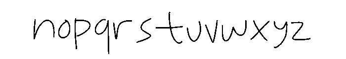 Garistipis Regular Font LOWERCASE
