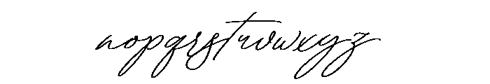 Garlice Home Font LOWERCASE
