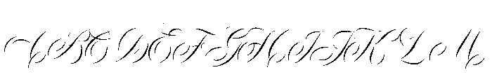 Garncoleia Font UPPERCASE